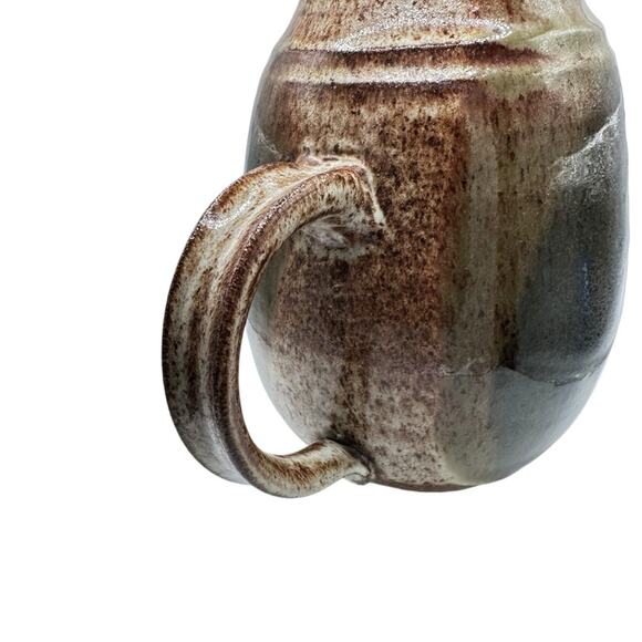 Lunt Signed Stoneware Pottery Pitcher - Picture 5 of 8